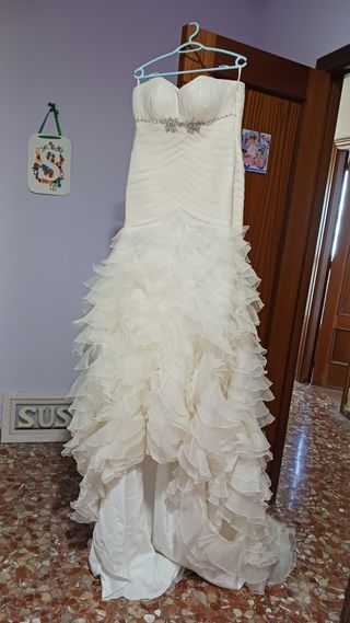 vendo vestido de novia amanecer nupcial talla 42