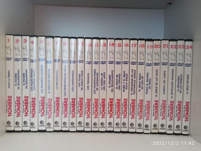 DVD Érase una vez el hombre