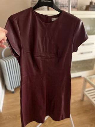 Vestido poli piel