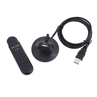 Adaptador de red inalámbrico Belkin USB Tipo N
