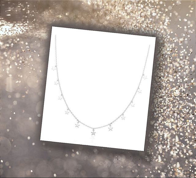 Colgante estrellas PLATA
