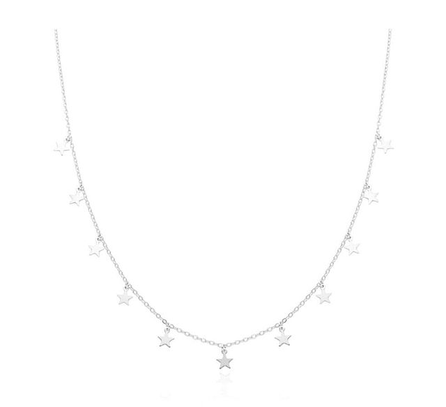 Colgante estrellas PLATA