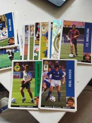 Cromos de fútbol liga 95-96