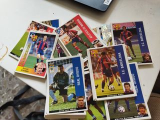 Cromos de fútbol liga 95-96