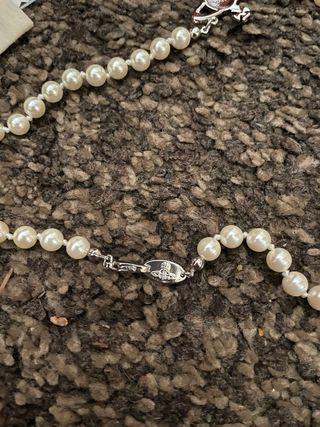 Vivienne Westwood collana di perle choker