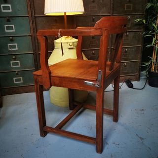 silla antigua sillon. Madera.