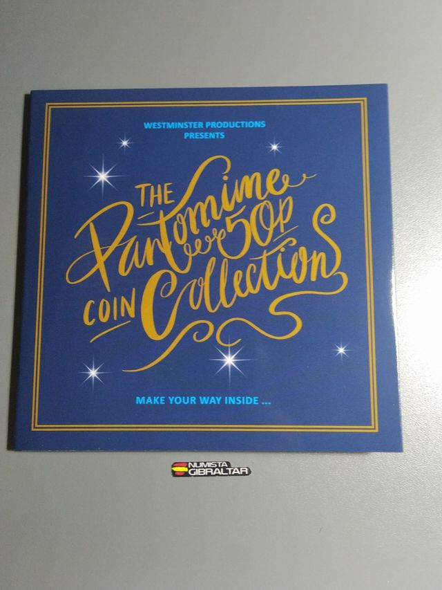 Set 50p Bailiwick of Guernsey , Pantomime 2019