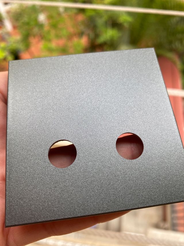 JUNG, Placa Cinch Audio (RCA), antracita