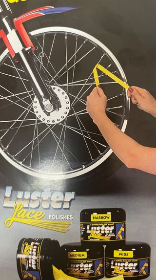 LUSTER LACE PULIMENTO RADIOS LLANTAS MOTOCICLETAS