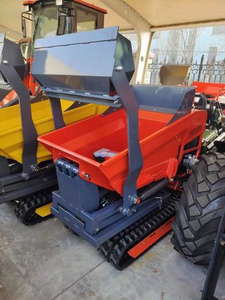 Mini volquete hidráulico elevable 500Kg