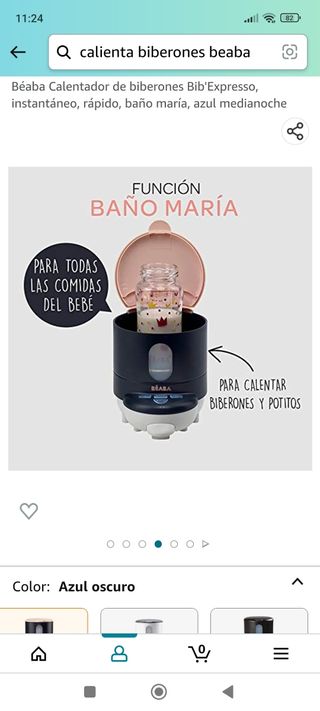 calienta biberones Beaba