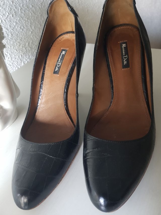 Zapatos tacón Massimo Dutti