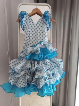 vestido flamenca niña