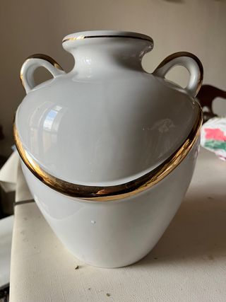 Jarrón de porcelana