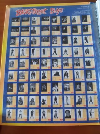Album Fotos Backstreet Boys + Cromos