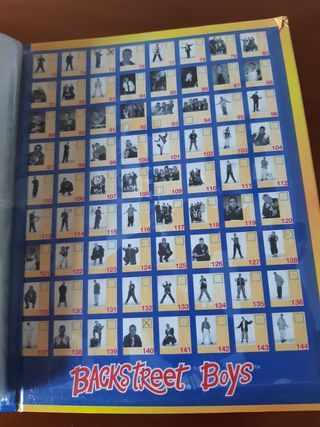 Album Fotos Backstreet Boys + Cromos
