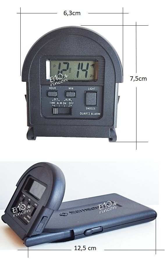 Reloj Vintage Digital de Viaje Samsonite