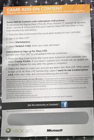 Dragon ball raging blast 2 Xbox 360