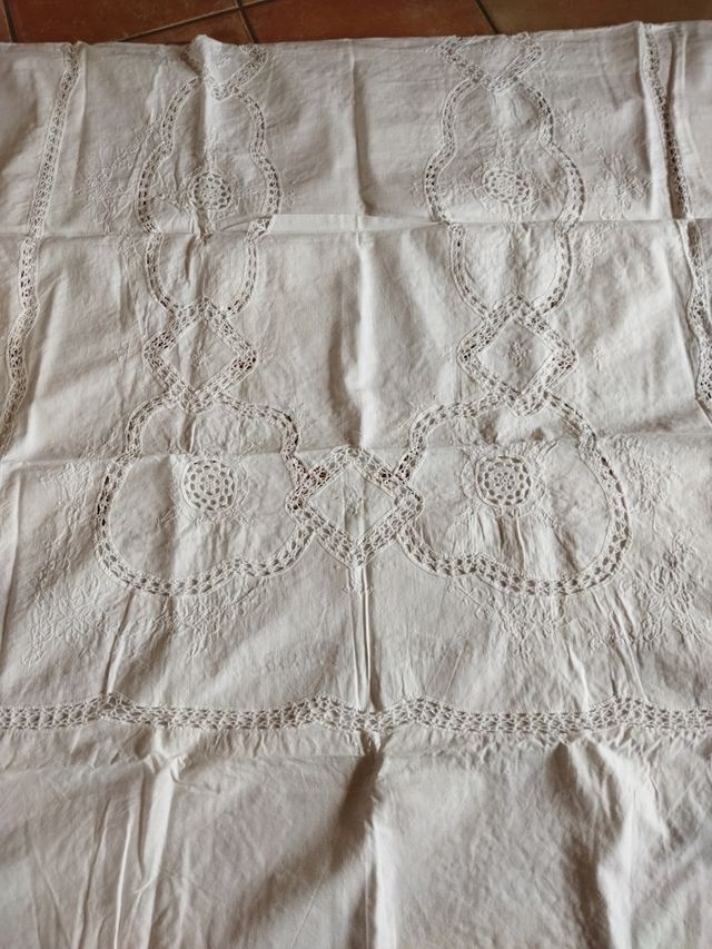 tovaglie dal corredo vintage lav.artig. cm250x160 