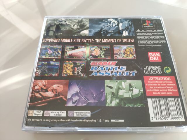 Gundam Battle Assault. PSX