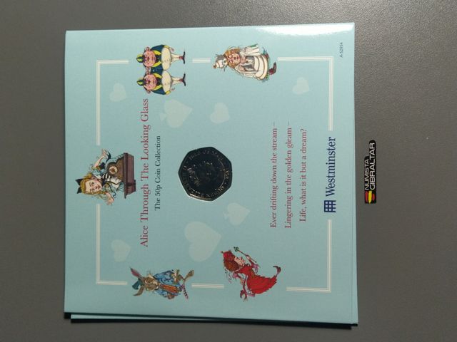 set 50p Alicia en el país de las maravillas