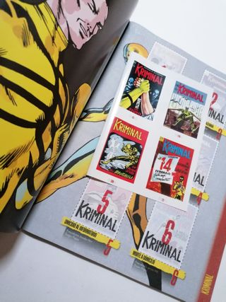 Kriminal nr 1 ristampa + album figurine (vuoto)