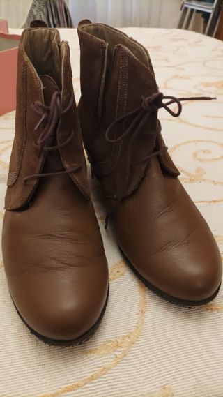 Botines mujer de piel