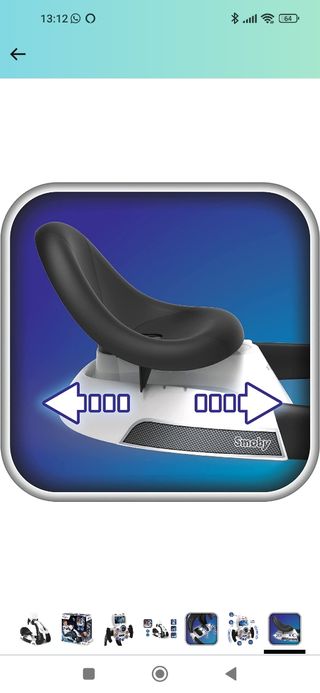 simulatore di guida nello spazio Smoby