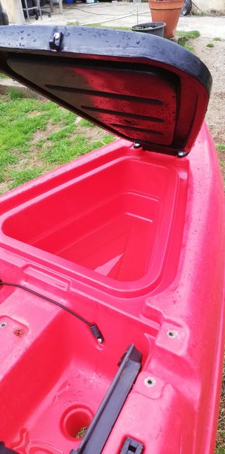 Kayak con estabilizadores