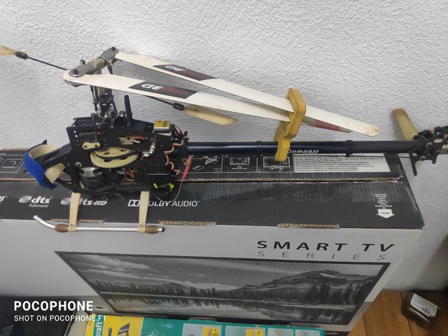 helicoptero rc control aton 500