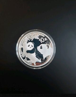 Moneda panda 2021  10 YUAN