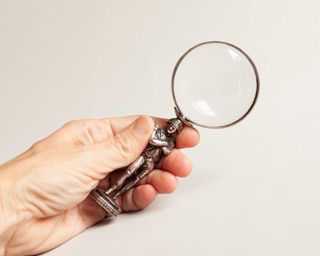 Lupa sello estatuilla de Napoleón I