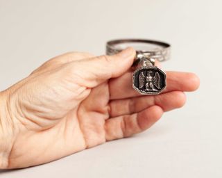 Lupa sello estatuilla de Napoleón I