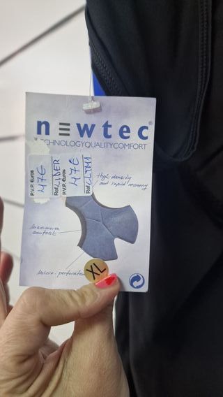 Culotte bici invierno sencillo T.XL CON ETIQUETA