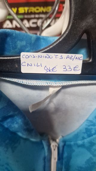 Conjunto ciclismo bici niñ@ T.3