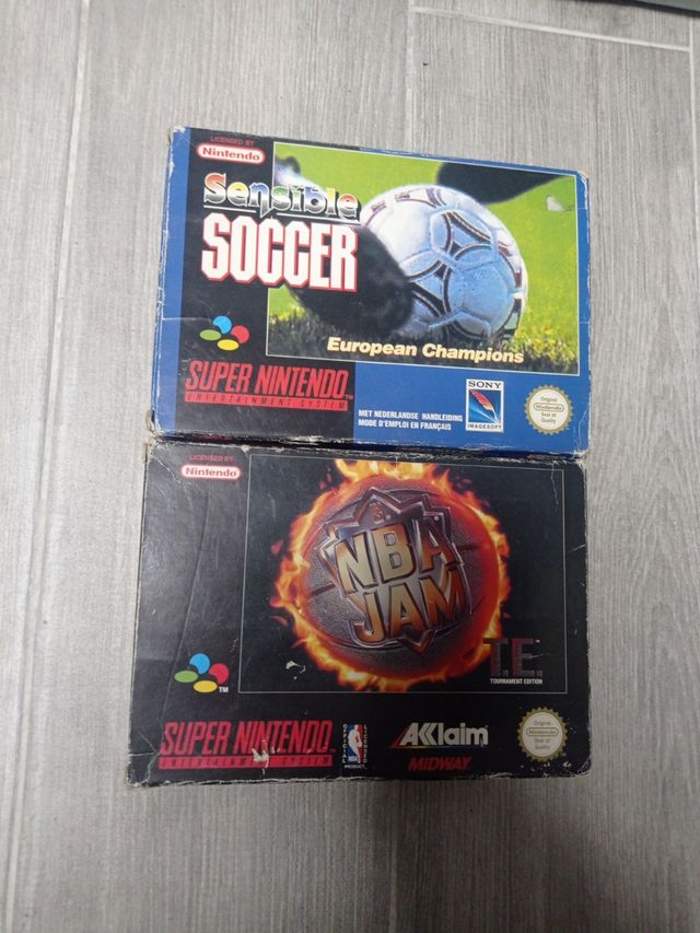 Sensible Soccer / NBA JAM
