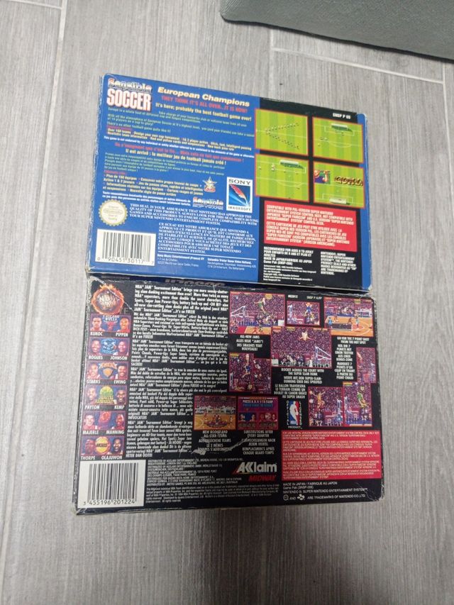 Sensible Soccer / NBA JAM