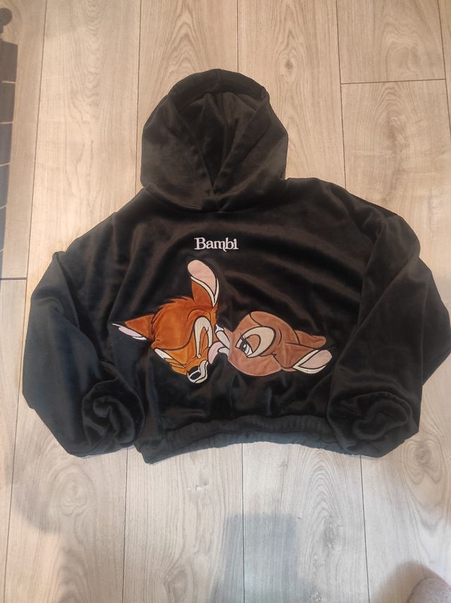 Sudadera terciopelo Bambi