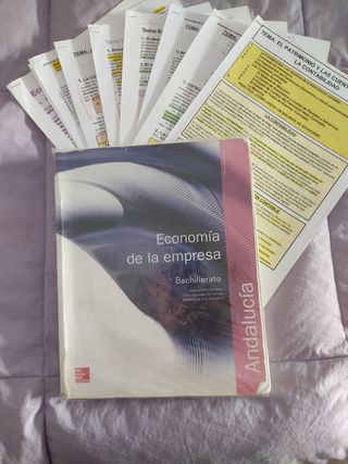 libro economía 2°BACHILLERATO