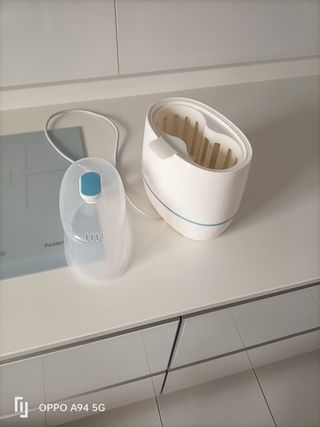 calienta biberones doble