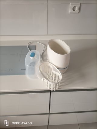 calienta biberones doble