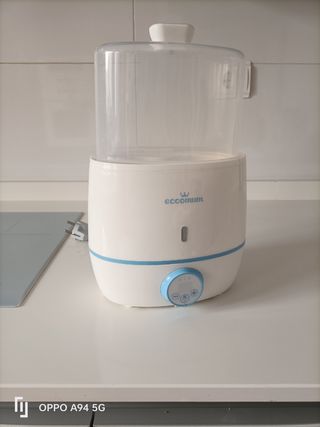 calienta biberones doble