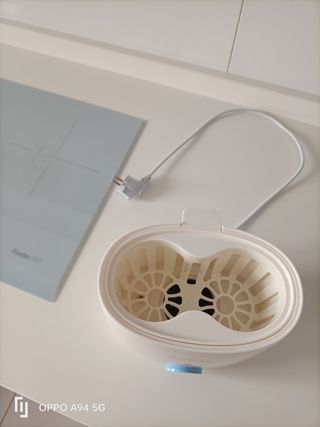 calienta biberones doble