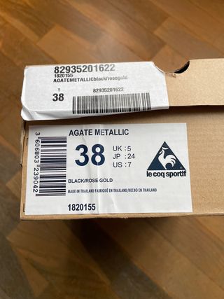 Le coq Sportif Agate metallic.