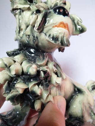 Cane in ceramica Vintage anni 50