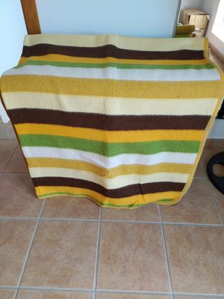 lote de dos mantas