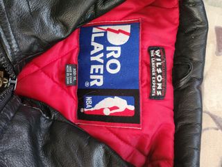 chaqueta piel Chicago bulls
