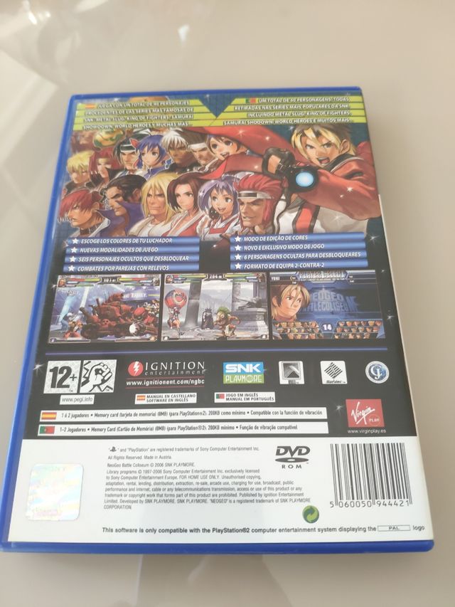 Neo geo battle Coliseum. PS2