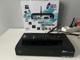 Decodificador satélite Iris 9800 HD COMBO