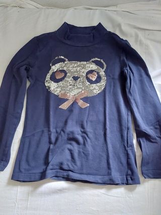 Set 5 Maglie a lupetto da bambina